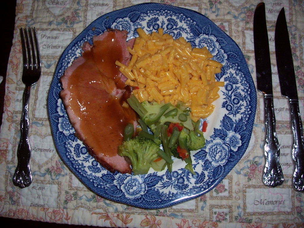 Ham and Coca-Cola and Orange Gravy