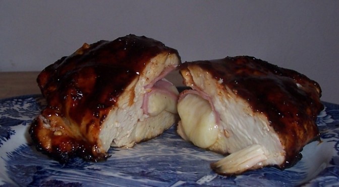 BBQ Chicken Cordon Bleu