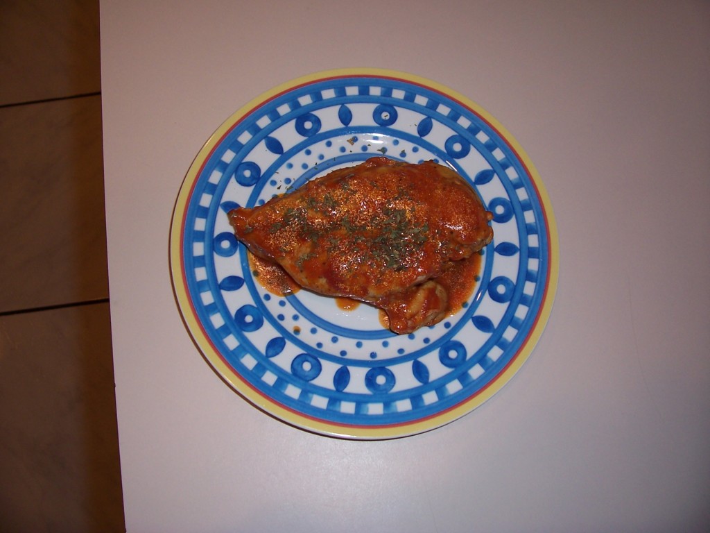 Chicken with Tomato Vinaigrette