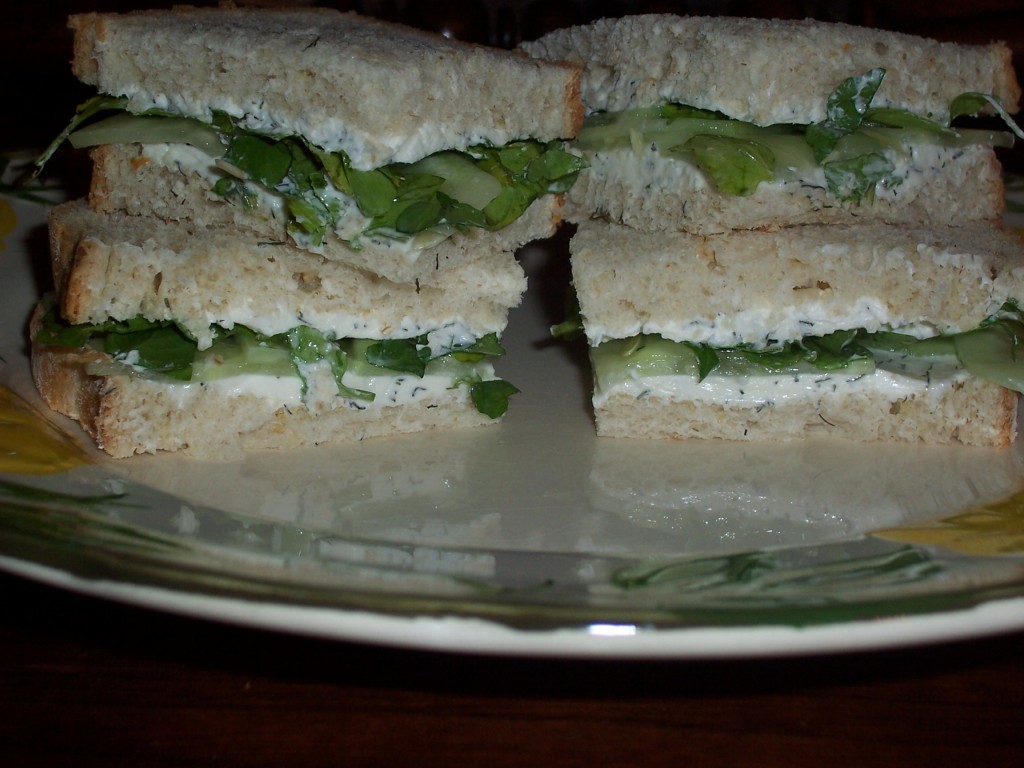 Cucumber & Watercress Sandwich