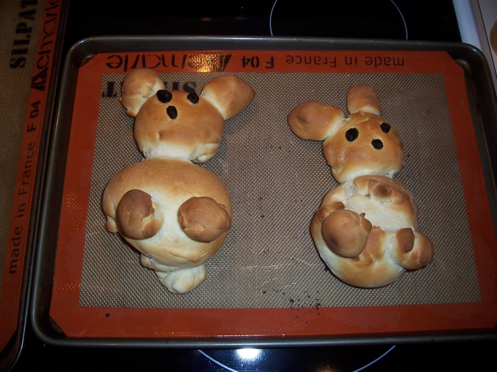 Easter Bunny Bread