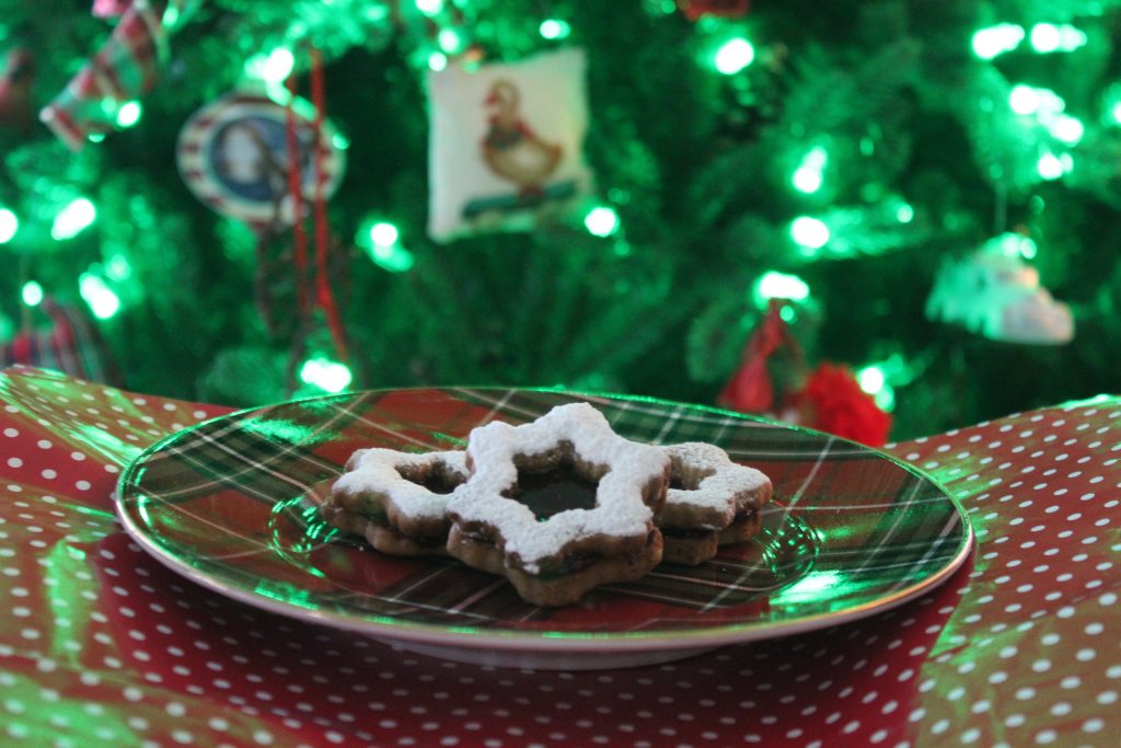 Hazelnut Linzer Tart Cookies