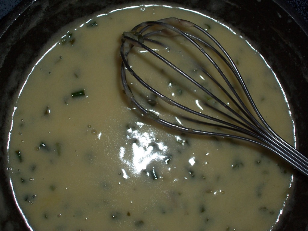 Lemon and Chives Beurre Blanc