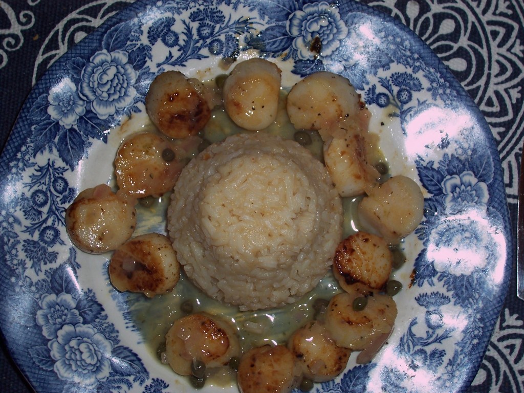 Pan Seared Scallops