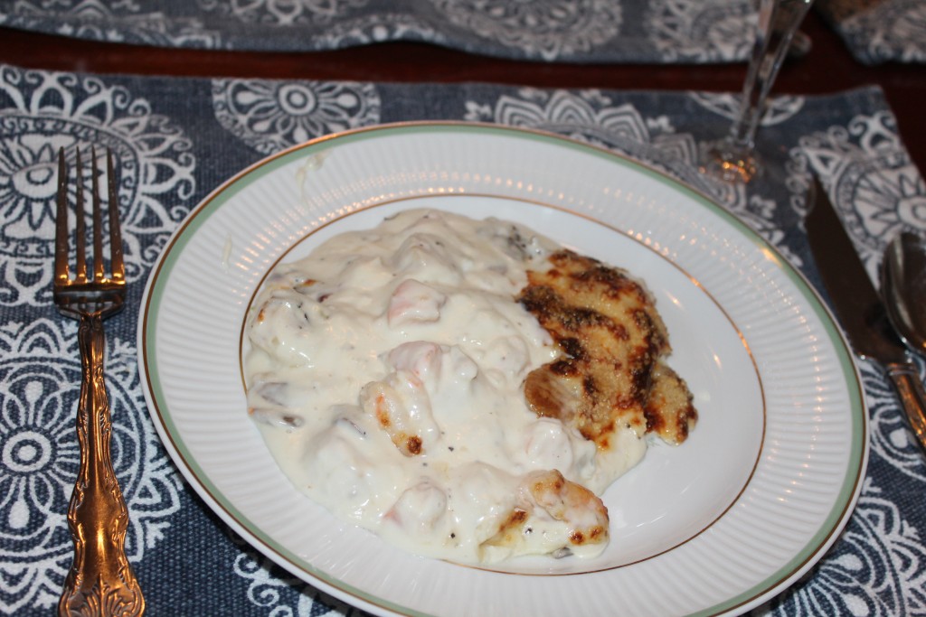 Scallop and Shrimp Mornay